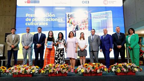 Publicaciones culturales de la OEI fueron presentados en el Ministerio de Cultura del Perú