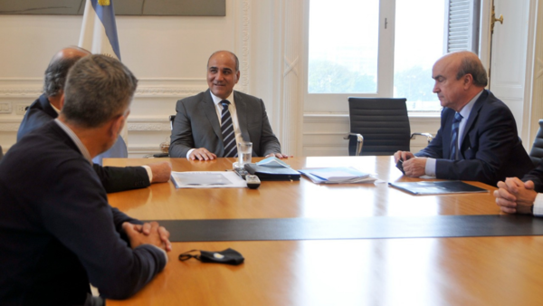 El secretario general de la OEI se reunió con el jefe de Gabinete de ministros de la Nación Argentina, Juan Manzur