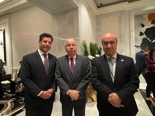El Secretario General se reúne con el Canciller de Brasil para fortalecer relaciones