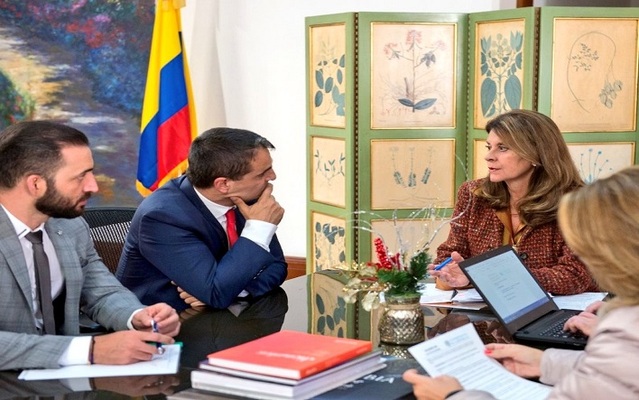 Reunión con la Vicepresidenta de Colombia  Marta Lucía Ramirez