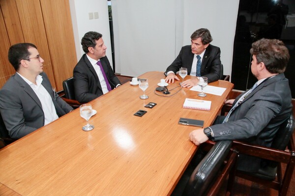 Barchini aborda con el gobierno brasileño las asociaciones en torno a los Objetivos de Desarrollo Sostenible