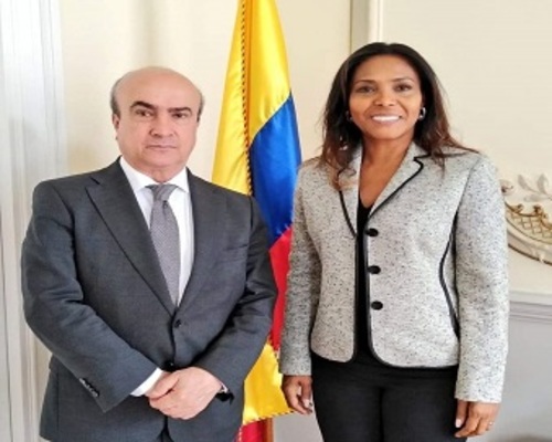 Secretario General de la #OEI Mariano Jabonero y su director para Colombia Ángel Martín Peccis reiteran el apoyo y compromiso con la Ministra de Cultura