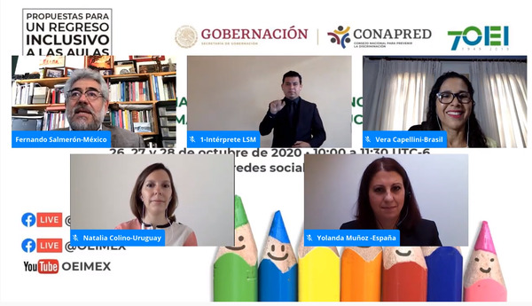 La educación inclusiva se concreta en el aula, espacio en el cual se promueven y enriquecen los aprendizajes: especialistas de Brasil, España y Uruguay