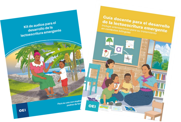Materiales educativos para apoyar el desarrollo de la lectoescritura emergente en la escuela y en el contexto familiar