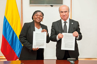 La OEI y la Vicepresidencia firman convenio de cooperación internacional