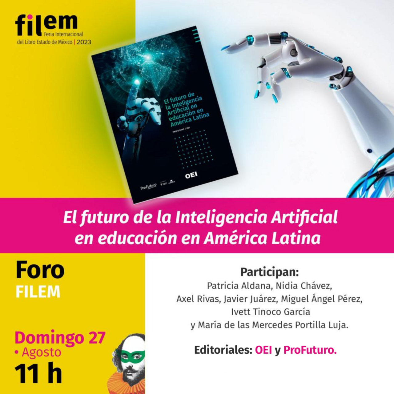Presentación del informe “El futuro de la inteligencia artificial en educación en América Latina”