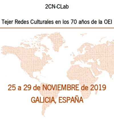 Ciclo de encontros 2CN-CLab realiza-se na Galiza de 25 a 29 de novembro com um evento dedicado aos 70 anos da OEI
