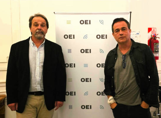Gastón Pauls visitó la OEI con el propósito de iniciar colaboraciones en diversas iniciativas
