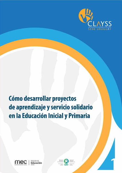Manuales de aprendizaje y servicio solidario en la educación