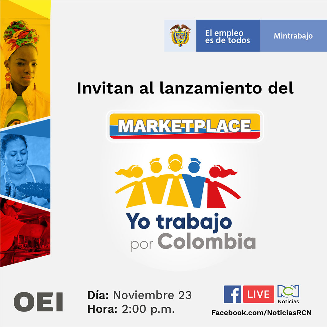 Lanzamiento del Marketplace Yo trabajo por Colombia