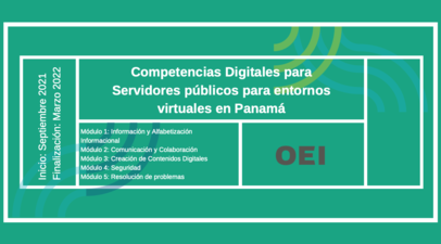 Becas para el programa de Competencias Digitales para servidores públicos para entornos virtuales en Panamá