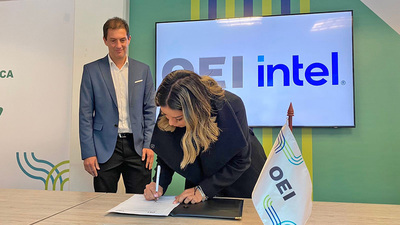 OEI firma alianza con INTEL para democratizar la educación en el sector de ciencia y tecnología en Colombia e Iberoamérica