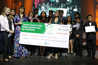 El MinEduc y la OEI Ecuador premiaron a los ganadores del Concurso “Tierra de Todos: Bandas Juveniles tocan por el ambiente”