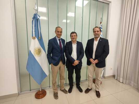 Reunión de trabajo entre el futuro secretario de Educación de la Nación Argentina y autoridades de la OEI