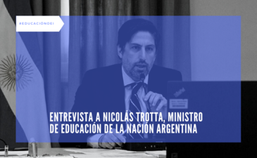 Nicolás Trotta: “la escuela es irremplazable como también lo es el rol del maestro y la maestra”