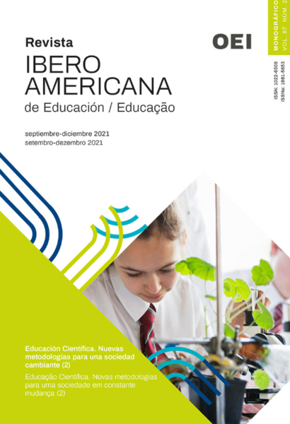 Revista Ibero-Americana de Educação: Educação Científica. Novas metodologias para uma sociedade em constante mudança (2)