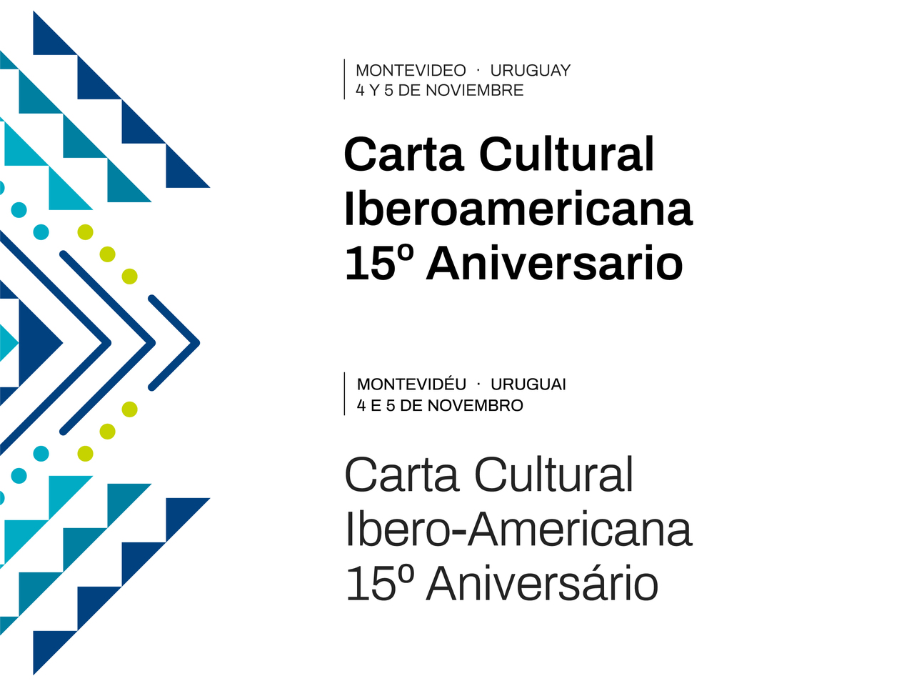 Conmemoración de los 15 años de la Carta Cultural Iberoamericana