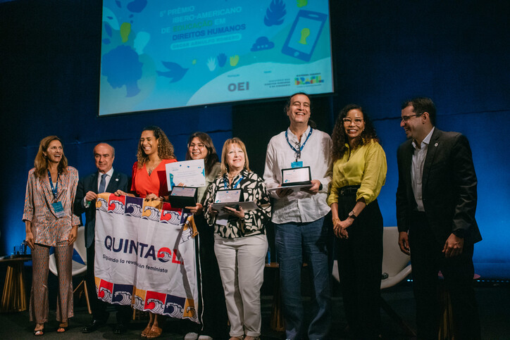 Ganadores V Premio Iberoamericano DDHH OEI Rio