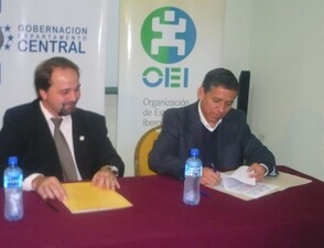Gobernación del Departamento Central y Organización de Estados Iberoamericanos firman convenio de cooperación