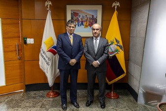 Primera visita oficial del Secretario General de la OEI a Ecuador