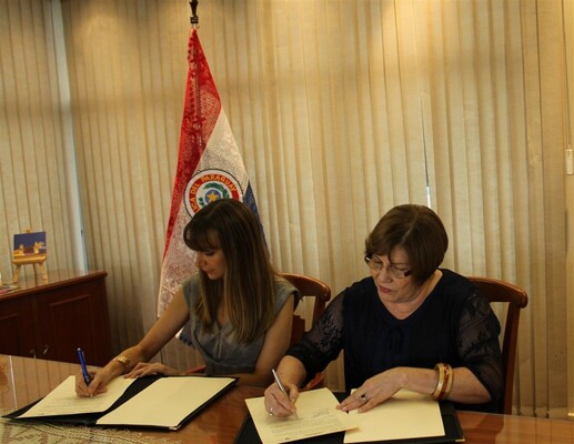 Firma de Convenio entre el Ministerio de Justicia y la Organización de Estados Iberoamericanos