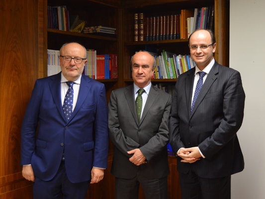 O secretário-geral da OEI se reúne com o ministro da Educação do Brasil e o novo embaixador espanhol no país