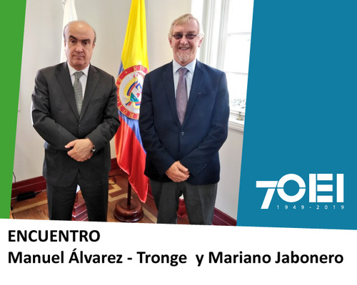 Encuentro Manuel Álvarez - Tronge  y Mariano Jabonero
