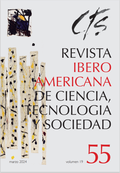 Revista iberoamericana de ciencia, tecnología y sociedad. Vol 19, Nº 55 mayo de 2024
