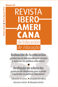 Revista Ibero-Americana de Educação: Avaliação da educação: produção de informação para orientar e sustentar as políticas educativas? 