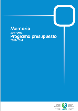 Memoria 2011-2012. Presupuesto 2013-2014