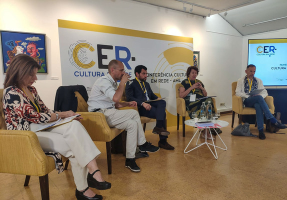 Directora de la OEI en Portugal participa en el panel Educación y Cultural de la I Conferencia Cultura en Red – AML 