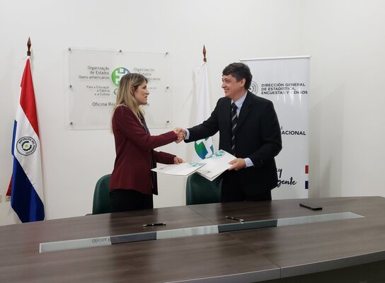 OEI y DGEEC firman convenio de cooperación interinstitucional