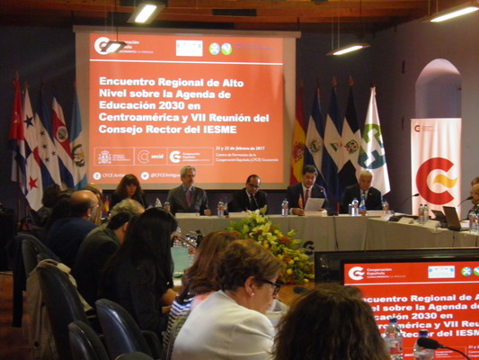 Finaliza en Guatemala el 'Encuentro Regional de alto nivel de la Agenda de Educación 2030 en Centroamérica'