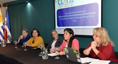 Segunda etapa del Programa de Promoción del Aprendizaje y Servicio Solidario en Uruguay
