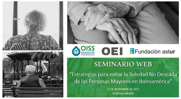 Seminario Web «Estrategias para evitar la soledad no deseada de las personas mayores en Iberoamérica»