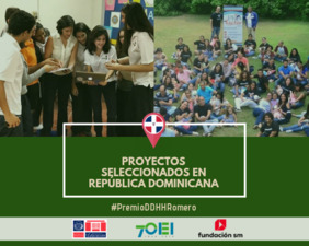 La OEI, Fundación SM y el MINERD anuncian ganadores nacionales para la Tercera Edición del Premio Iberoamericano de Educación en Derechos Humanos