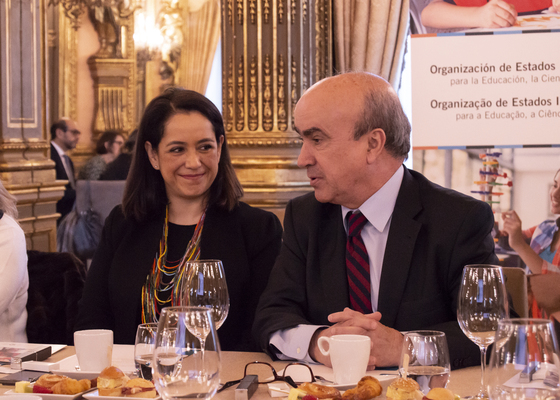 A OEI realiza uma reunião de trabalho no campo da cultura com as embaixadas ibero-americanas