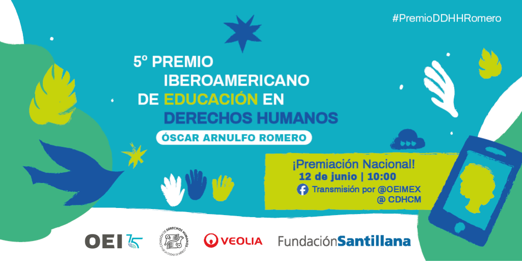 Premiación Nacional: V Premio Iberoamericano de Educación en Derechos Humanos “Óscar Arnulfo Romero”
