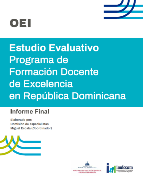 Estudio Evaluativo Programa de Formación Docente de Excelencia República Dominicana