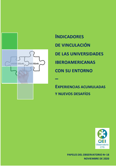 Papeles del Observatorio. Indicadores de vinculacion de las universidades iberoamericanas con su entorno: experiencias acumuladas y nuevos desafíos