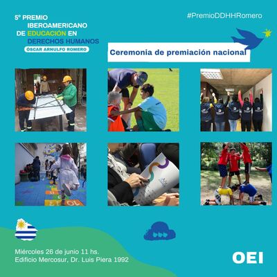 La OEI organiza intercambio de experiencias entre postulantes al Premio Iberoamericano de Educación en Derechos Humanos Oscar Arnulfo Romero