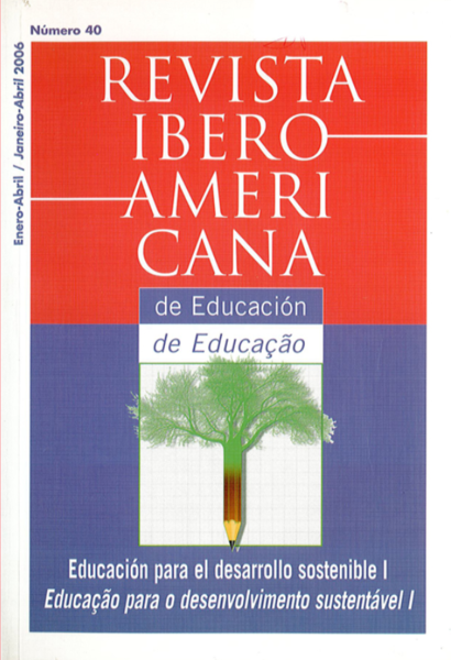 Revista Iberoamericana de Educación: Educación para el desarrollo sostenible I