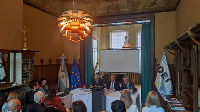 Embajadores de Iberoamérica ante la Unión Europea analizan las relaciones birregionales en un desayuno ofrecido por la OEI y la Embajada de Argentina en Bruselas