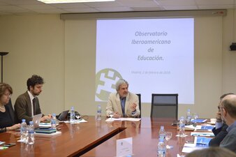 Reunião do Observatório Ibero-americano de Educação, em Madrid