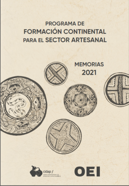 Programa de Formación Continental para el Sector Artesanal - Memorias 2021