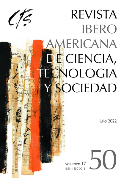 Revista iberoamericana de Ciencia, Tecnología y Sociedad, Vol. 17, Nº 50
