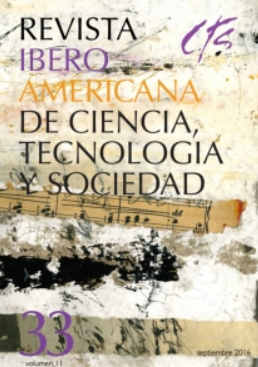 Revista Iberoamericana de Ciencia, Tecnología y Sociedad, Vol. 11, Nº 33