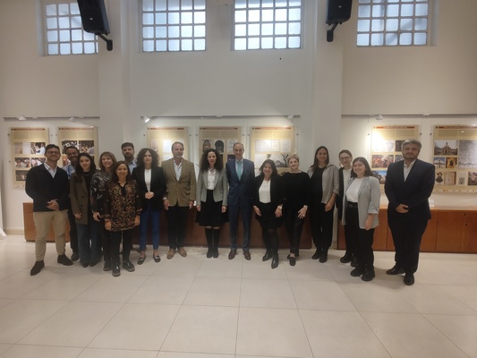 Encuentro entre la Secretaria de Educación y Cooperantes en OEI Argentina 