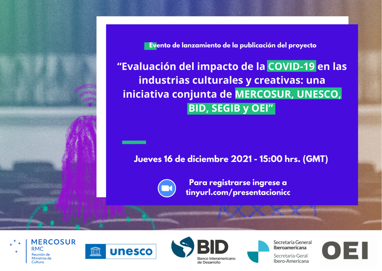 Presentación del informe «Evaluación del impacto de la COVID-19 en las industrias culturales y creativas»