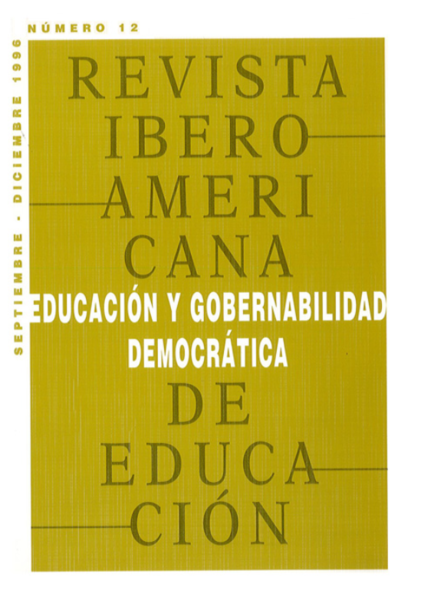 Revista Iberoamericana de Educación: Educación y Gobernabilidad Democrática 
